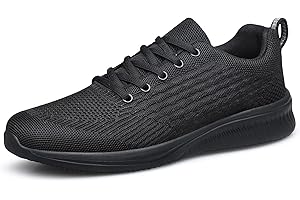 Raoendis Mens Trainers Running Shoes Walking Sneakers, Lightweight Sports Sneakers Comfortable Mesh Athletic Fitness Tennis Shoes