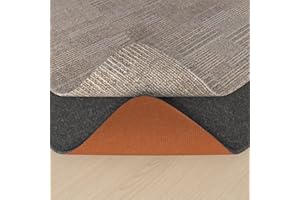 YBIETH Felt and Rubber Backing Rug Pad, 60x150cm Non-Slip Rug Pad Gripper, Under Area Carpet Protective Cushioned Pads, Rug Underlay Suitable for Hardwood Floors, Keep Rugs in Place, Soft and Safe