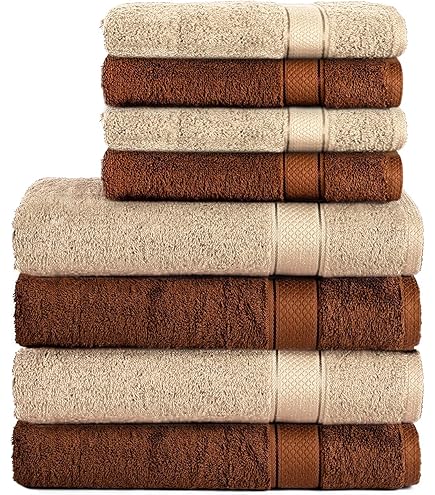 Lot De 3 Serviettes De Toilette 100% Coton 50x90 Cm - Grammage 500 G/m², Absorption Rapide. Idéales Visage, Cheveux, Voyage.