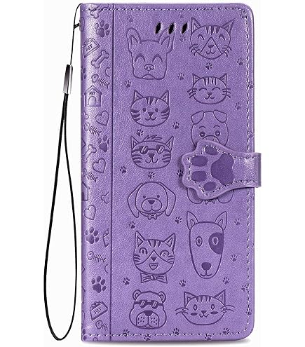 Nadoli Cover Portafoglio Con Cordino Per Xiaomi Redmi Note 10 4G – Custodia In Pelle PU Con Porta Carte E Supporto – Glitter Rosa