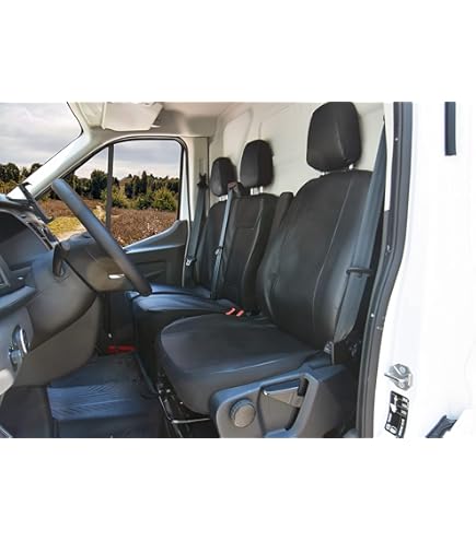 Pasvorm stoelhoezen set (stoel en duobank) Ford Transit 2014-heden