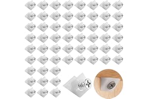 GUANGYUAN 120 Stk Schubladenboden Verstärkung,Schrankrückwand Befestigung,Schubladen Keile,Rückwandverbinder,Rückwandverbinder Schrank,Schubladenreparatursatz, Kunststoff Rückwandhalter mit Schrauben