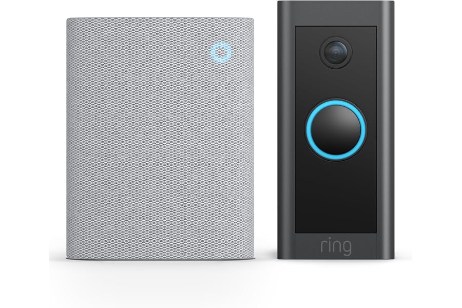 Ring Videotürklingel Kabel (Video Doorbell Wired) + Chime (3. Gen.) | Türklingel-Sicherheitskamera, festverdrahtet (vorh