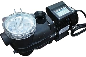 SPIRATO Poolpumpe Schwimmbad Filterpumpe mit Vorfilter 72515