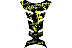 ‎BIKE-LABEL BIKE-label Tankpad Tankschutz Motorrad Aufkleber Racing Neon Gelb 501276VA
