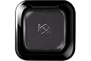 KIKO Milano High Pigment Eyeshadow - Shade 54 Matte Black | Highly Pigmented | Long-Lasting