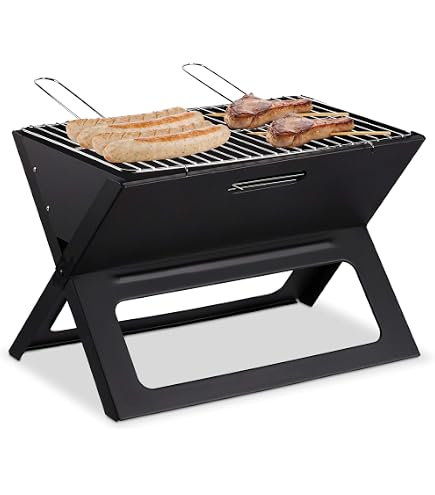 thumbnail image 2 of MikaMax World's Smallest Portable BBQ - Foldable Mini Grill 18x6x15.5cm For Picnics & Travel 2 of 13