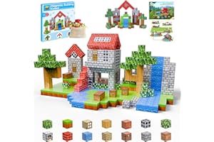 Demolike Magnetic Blocks 110PCS, Toys for for 3+ Year Old Boys & Girls, Creative Kids Games Kids Toys, Jungle