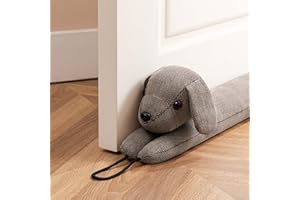 HBselect Paraspifferi Sottoporta 91cm Animale Paraspifferi Porta Blindata Paraspifferi Porta Adatto per Uso Interno ed Esterno Cane Marrone