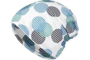 ZLYC Jersey Bonnets Mince Turban Bonnet de Nuit pour Femme Homme