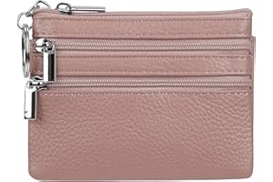 Cynure Geldbörse aus echtem Leder für Damen mit Schlüsselring