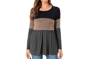 Bearsland Women's Nursing Tops Short Sleeve Scoop Neck Breastfeeding Shirt Maternity Clothes