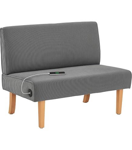 Sofá Cama Metálico Plegable Tidyard - Estructura De Metal Negro, Tamaño 90x200 Cm, Ideal Para Salón O Dormitorio De Invitados