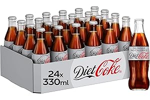 Diet Coke 24 x 330ml Glass Bottles