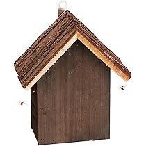 Casetta Per Coccinelle Navaris In Legno - Rifugio Per Insetti Da Appendere 12.5x9.5x28 Cm - Foto 12