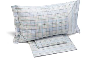 Caleffi - Completo Letto Matrimoniale con Lenzuola Matrimoniali Cotone 100% 240x280, Lenzuolo con Angoli Matrimoniale Coprimaterasso Sotto 180x200 per Materasso Alto 25cm, 2 Federe Cuscino Letto 50x80