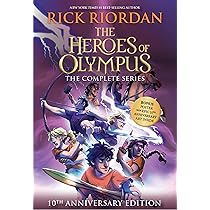 Heroes of Olympus Paperback Boxed Set, The-10th Anniversary