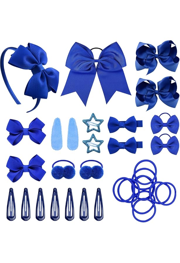 Große Cheerleader-Haarschleife (Jumbo) - Bunt & Stylisch Für Teenager & Große Mädchen