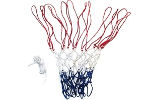 ARKIFACE Netball net 3mm twine made in Britian. (Blue White and Red)