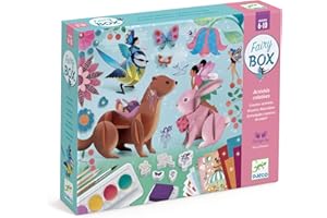 DJECO The Fairy Box wielofunkcyjny zestaw rzemieślniczy, rozmiar M