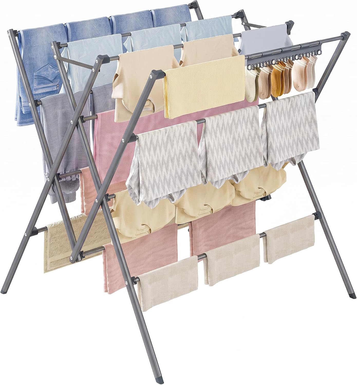 Test Complet & Analyse de Fiabilité : Étendoir à Linge Intérieur et Extérieur 12 Ba
