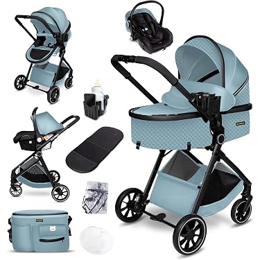 2 Stck Kinderwagen Ersatzreifen 5 Zoll - Gummireifen Mit Schnellverschluss