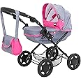 Mamas & Papas Junior Sweet Dreams Dolls Pram | Single Pram With Adjustable Hood & Removable Apron | Matching Changing Bag & Under Seat Storage | Travel System With Adjustable Handle Height | Ages 3+