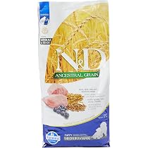 Farmina N&D Ancestral Grain Hundefutter – 12 Kg, Mit Lamm, Dinkel, Hafer & Heidelbeeren, Getreidearm