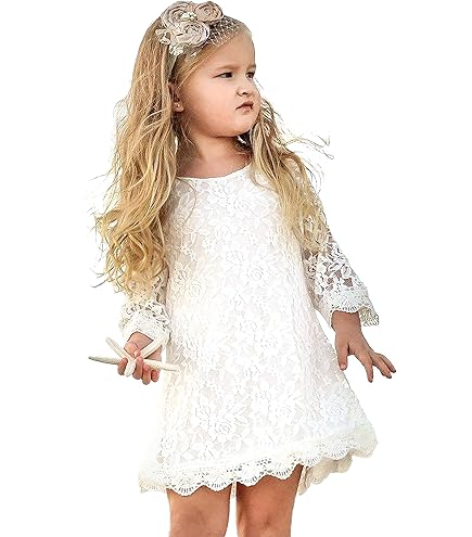 Bruidsmode Kinderen - Meisjes Feestjurk Lizzy - champagne