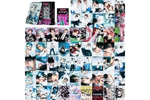 UENXRXE Photocard Stray Kids,55 Pièces Stray Kids Photocards Merch Poster Photo Cards Cadeau Pour Enfants Fans