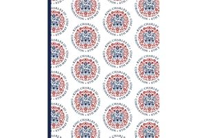 King Charles III Coronation Notebook: Official Royal Emblem Pattern, 120 Lined Pages, Keepsake or Gift For His Majesty The King's Coronation