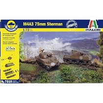Maquette char : M4A3 Sherman X2 - Italeri - Rue des Maquettes Maquette char : M4A3 Sherman X2 - Italeri - Rue des Maquettes