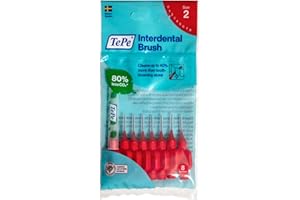 INSCAPE DATA TePe Interdental Brushes red 0,5 mm 2X 8er Pack