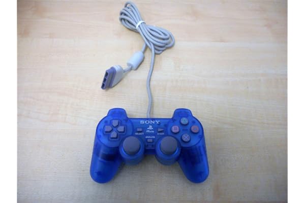Manette Dual Shock 2 Playstation 2 - Bleu transparent