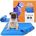 Cooling Pad Dog - Pet Cooling Mat for Dogs, Easy-Fold Cool Mat Dog Large 90x60cm, Cat and Dog Cooling Mat, Extra Pet Mat Cooling Gel, Dog Cooling Dog Cool Mat Bed, Cool Pad Dog