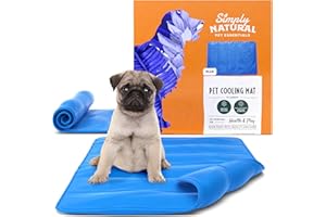 SIMPLYNATURAL NATURAL PET FOOD Large Gel-Cooling Mat for Dogs and Cats - Easy-Fold 90x60cm