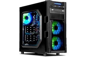 ANKERMANN-PC Ankermann Business Gaming V2 PC | AMD Ryzen 7 5700X | GeForce GTX 1650 | 32GB RAM | 1TB M.2 SSD | Black Rabbit RGB Case | Windows 11 64Bit | W-LAN/WiFi | LibreOffice