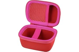 co2CREA Dur Étui de Voyage Rigide Housse Cas Coque pour Bitzee Mon Animal Interactif Animal Digital 3D Boîtier Electronique(boîte Seule,Case Only) (Rouge)