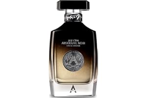 Atralia Absolute Noir Eau De Parfum for Men 100Ml 3.4Oz - Luxurious and Long Lasting Fragrances with Top Notes of Bergamot, Lemon, Grapefruit, Pink Pepper