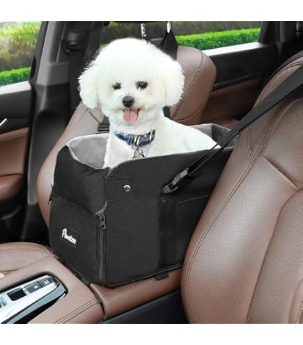 Dog Car Seat For Small Dogs Cats, Centre Console For Dogs