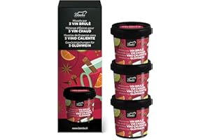 BEMBO QUALITÀ D'AUTORE Vin Brulè Bembo – 3 Miscele di Spezie per Vin Brulè - Miscela di Spezie per Vino Rosso Caldo - Come Aromatizzare il Vino Rosso in Modo facile - Aperitivi e Cocktail - Made in Italy