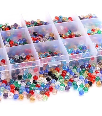 5 Pezzi Perline Sciolte In Vetro A Forma Zucca Rotonda Pois - Foto 6