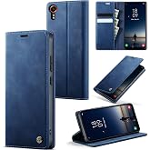 owlhold Case for Samsung Galaxy Xcover7, Advanced PU Leather Case [Cards and Wallet][Folding Stand][Magnetic Closure] Anti-Sh