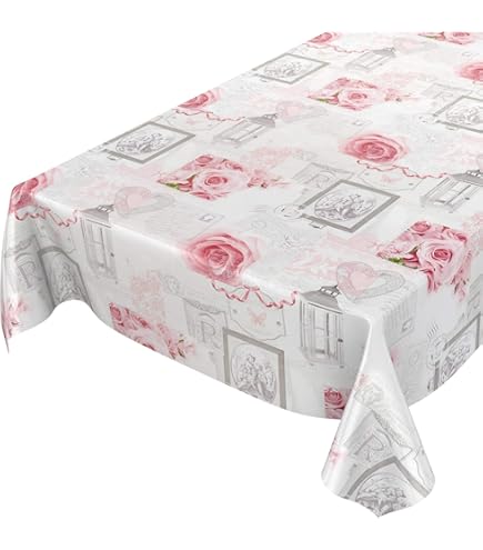 Nappe En Toile Cirée K-BE4213 Motif Enfant Hiboux Colorés