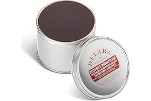 DELARA Intensive Möbelpflege, sehr hochwertiges Möbelwachs mit Bienenwachs und Kokosöl, 500 ml, braun – Made in Germany