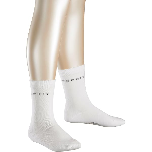 Calzini Bambini ESPRIT 5 Paia – Cotone Biologico Traspirante, Fantasia A Righe Colorate, Taglie 27-38 (3-12 Anni)