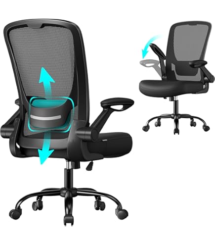 Sedia Ufficio Racing Con Braccioli - Poltrona Ergonomica Regolabile E Inclinabile