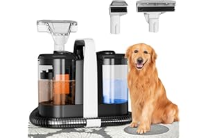 OMESER Tragbares teppiche und innendekoration, schnallen und fleckenabstrich für 15Kpa, tiefenreinigung den teppich, den autositz, die stiere, die treppe, die couch und die ohrenpolster