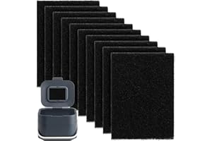 JAUNNIQIR 10-Pack Odour Filters for J&J Kitchen Compost Bin – Compatible with Joseph Joseph Food Waste Caddy