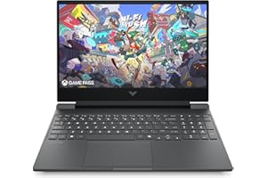HP Victus 15-fa1010sf Ordinateur Portable Gaming 15,6" FHD IPS 144 Hz, PC Portable Gamer (Intel Core i5-12450H, RAM 16 Go, SSD 512 Go, Nvidia GeForce RTX 2050 4Go, Windows 11), Laptop Gris, AZERTY